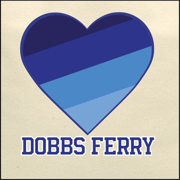 Dobbs Ferry Love Canvas Drawstring Backpack