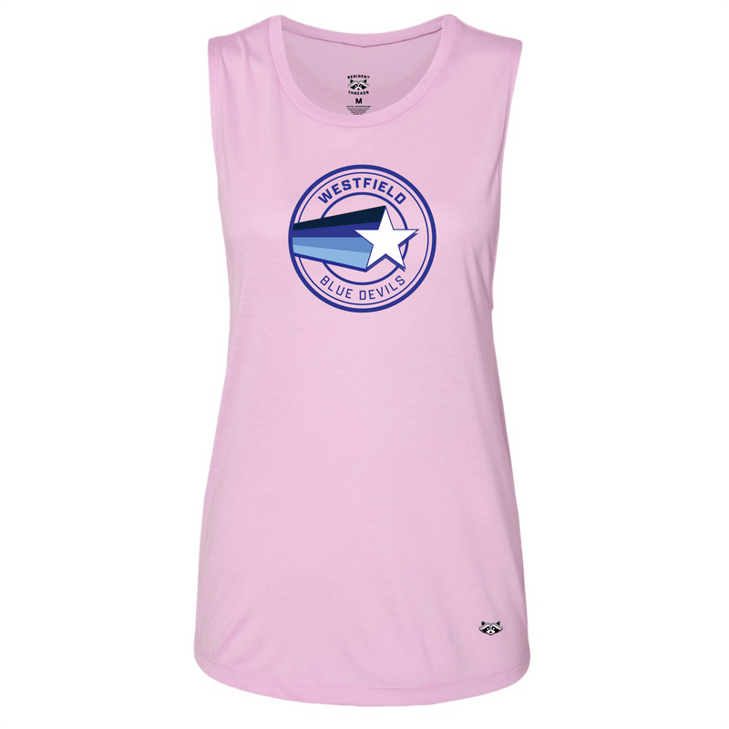 Westfield Shooting Star Womens Flowy Muscle Tank - Resident Threads