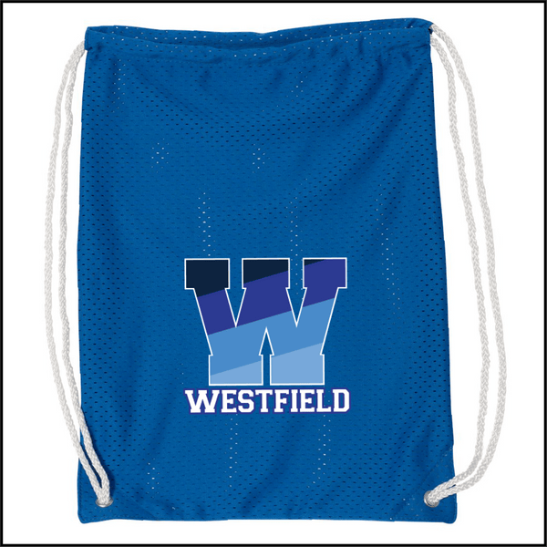 Westfield Monogram Mesh Drawstring Backpack