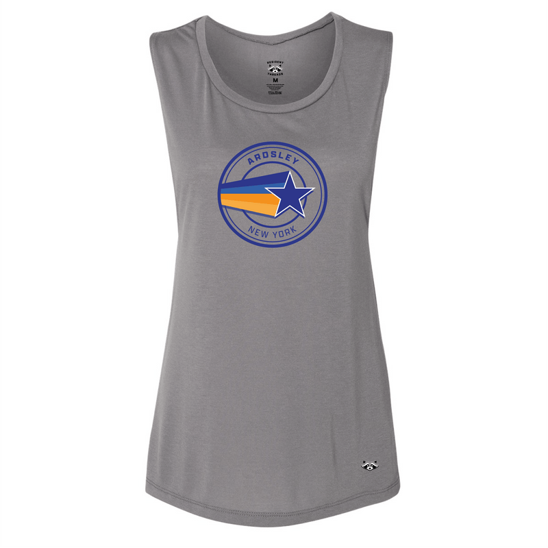 Ardsley Shooting Star Womens Flowy Muscle Tank - Resident Threads