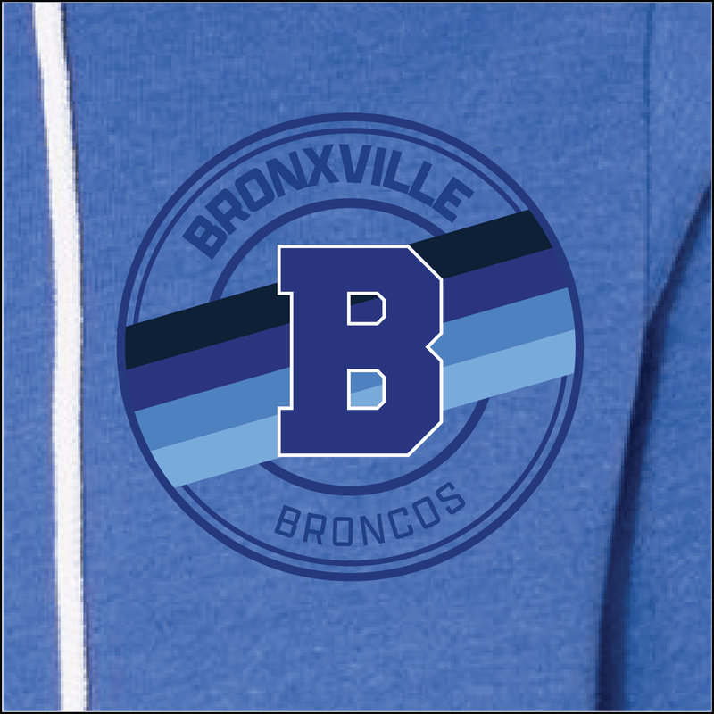 Bronxville YOUTH Monogram Full-Zip Hoodie