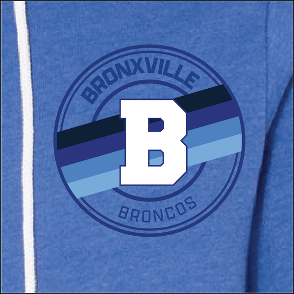 Bronxville YOUTH Monogram Full-Zip Hoodie