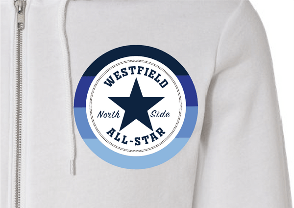 Westfield Team North Side All-Star Edition Hoodie - WHITE - Resident Threads