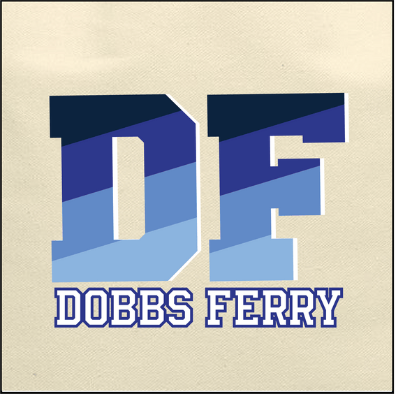 Dobbs Ferry Monogram Canvas Drawstring Backpack
