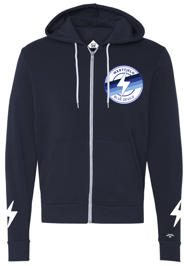 Westfield YOUTH Classic Bolt Full-Zip Hoodie - Resident Threads