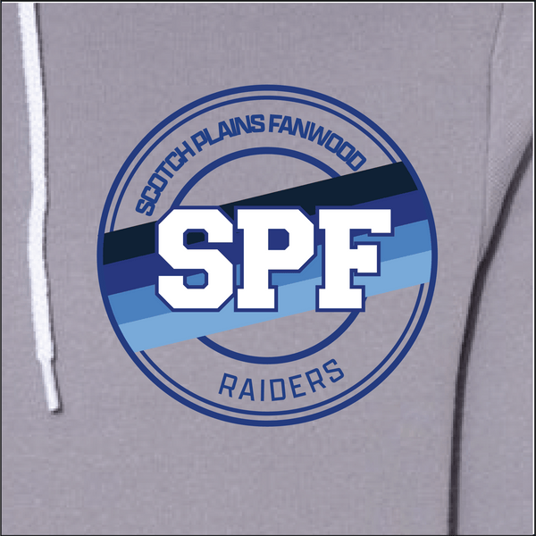 SPF Winter Monogram Full-Zip Hoodie - Smoke Grey