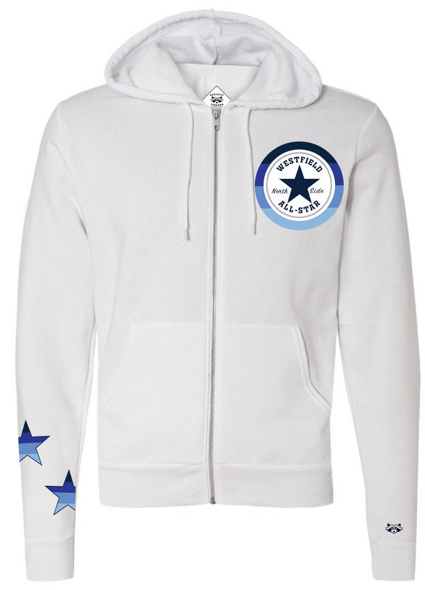 Westfield Team North Side All-Star Edition Hoodie - WHITE - Resident Threads