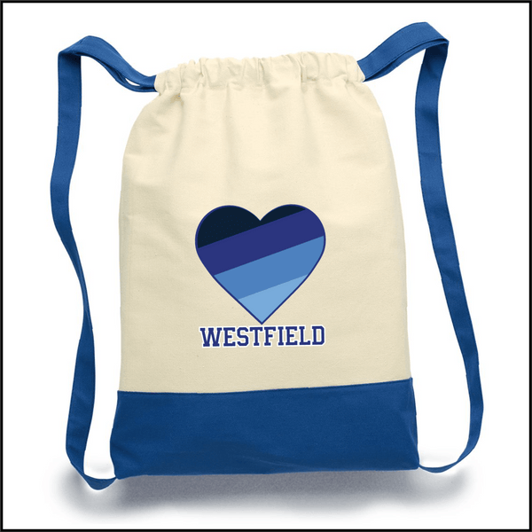 Westfield Love Canvas Drawstring Backpack