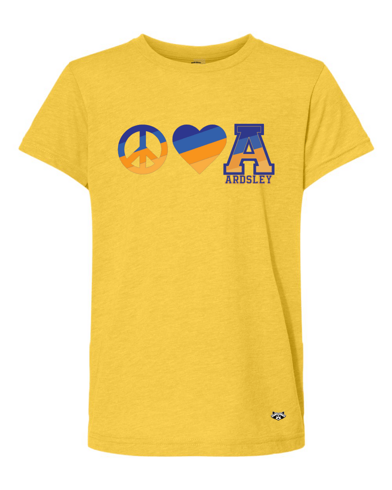 Ardsley Peace Love YOUTH Vintage T-Shirt - Resident Threads